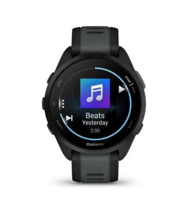 Garmin Forerunner 165 Music 3.05 cm (1.2") AMOLED 43 mm Digital 390 x 390 pixels Touchscreen Black GPS (satellite)