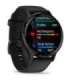 Garmin Venu 3 3.56 cm (1.4") AMOLED 45 mm Digital 454 x 454 pixels Touchscreen Black Wi-Fi GPS (satellite)