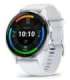 Garmin Venu 3 3.56 cm (1.4") AMOLED 45 mm Digital 454 x 454 pixels Touchscreen Silver, White Wi-Fi GPS (satellite)