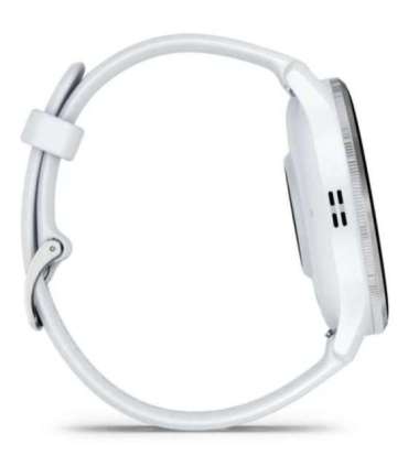Garmin Venu 3 3.56 cm (1.4") AMOLED 45 mm Digital 454 x 454 pixels Touchscreen Silver, White Wi-Fi GPS (satellite)