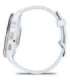 Garmin Venu 3 3.56 cm (1.4") AMOLED 45 mm Digital 454 x 454 pixels Touchscreen Silver, White Wi-Fi GPS (satellite)