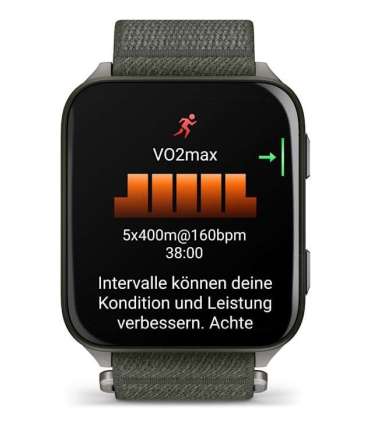 Garmin Venu X1 5.08 cm (2") AMOLED Digital 448 x 486 pixels Touchscreen Grey Wi-Fi GPS (satellite)