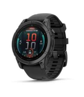 Garmin Fenix E 3.3 cm (1.3") AMOLED 47 mm Digital 416 x 416 pixels Touchscreen Black Wi-Fi GPS (satellite)