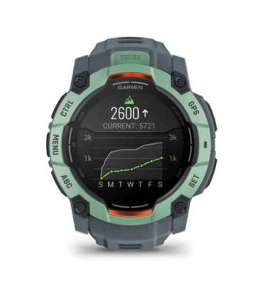 Garmin Instinct 3 AMOLED 3.3 cm (1.3") 50 mm Digital 416 x 416 pixels Touchscreen Green GPS (satellite)