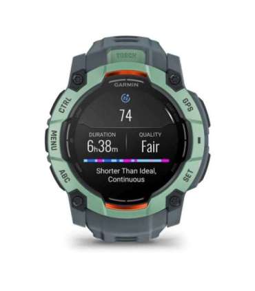 Garmin Instinct 3 AMOLED 3.3 cm (1.3") 50 mm Digital 416 x 416 pixels Touchscreen Green GPS (satellite)