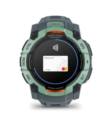 Garmin Instinct 3 AMOLED 3.3 cm (1.3") 50 mm Digital 416 x 416 pixels Touchscreen Green GPS (satellite)