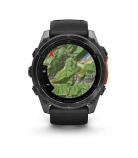Garmin Fenix 8 3.56 cm (1.4") AMOLED 51 mm Digital 454 x 454 pixels Touchscreen Titanium Wi-Fi GPS (satellite)