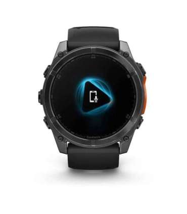 Garmin Fenix 8 3.56 cm (1.4") AMOLED 51 mm Digital 454 x 454 pixels Touchscreen Titanium Wi-Fi GPS (satellite)