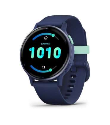 Garmin Vivoactive 5 3.05 cm (1.2") AMOLED 42 mm Digital 390 x 390 pixels Touchscreen Blue Wi-Fi GPS (satellite)