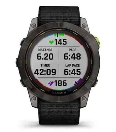 Garmin Enduro 2 3.56 cm (1.4") MIP 35 mm Digital 280 x 280 pixels Touchscreen Grey Wi-Fi GPS (satellite)