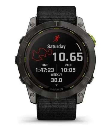 Garmin Enduro 2 3.56 cm (1.4") MIP 35 mm Digital 280 x 280 pixels Touchscreen Grey Wi-Fi GPS (satellite)