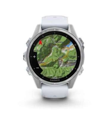 Garmin Fenix 8 3.3 cm (1.3") AMOLED 43 mm Digital 416 x 416 pixels Touchscreen Silver Wi-Fi GPS (satellite)