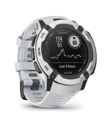 Garmin Instinct 2X Solar 2.79 cm (1.1") MIP 50 mm Digital 176 x 176 pixels Touchscreen White GPS (satellite)