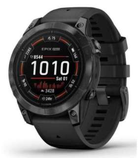 Garmin epix Pro (Gen 2) 3.3 cm (1.3") AMOLED 47 mm Digital 416 x 416 pixels Touchscreen Grey Wi-Fi GPS (satellite)