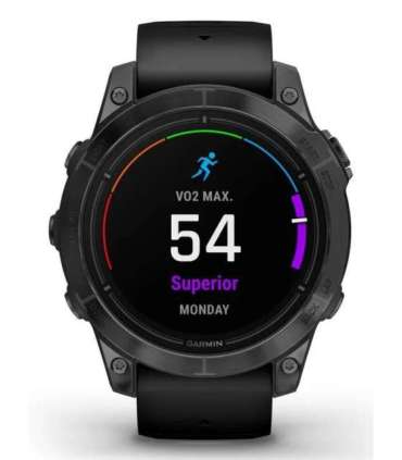 Garmin epix Pro (Gen 2) 3.3 cm (1.3") AMOLED 47 mm Digital 416 x 416 pixels Touchscreen Grey Wi-Fi GPS (satellite)