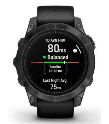 Garmin epix Pro (Gen 2) 3.3 cm (1.3") AMOLED 47 mm Digital 416 x 416 pixels Touchscreen Grey Wi-Fi GPS (satellite)
