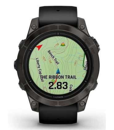 Garmin epix Pro (Gen 2) 3.3 cm (1.3") AMOLED 47 mm Digital 416 x 416 pixels Touchscreen Grey Wi-Fi GPS (satellite)