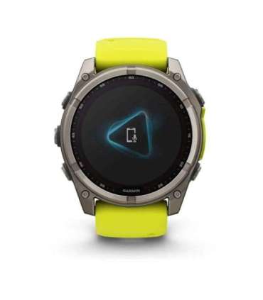 Garmin fenix 8 3.56 cm (1.4") 51 mm Digital 280 x 280 pixels Touchscreen Titanium Wi-Fi GPS (satellite)