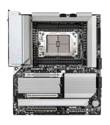 Gigabyte TRX50 AERO D, AMD TR5, AMD Ryzen™ Threadripper™, DDR5 DIMM, USB 3.2 Gen 2, 2.5 GbE, WI-