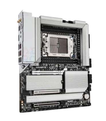 Gigabyte TRX50 AERO D, AMD TR5, AMD Ryzen™ Threadripper™, DDR5 DIMM, USB 3.2 Gen 2, 2.5 GbE, WI-