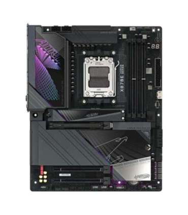 Gigabyte X870E AORUS MASTER X870E AORUS MASTER, ATX, AMD AM5, DDR5, PCIe5.0, M.2, Wi-Fi 7, 5GbE