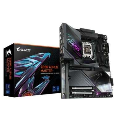 Gigabyte Z890 AORUS MASTER, ATX, LGA1851, Intel® Core™ Ultra, 4x DDR5, 10 Gbe, Wi-Fi 7, USB 4