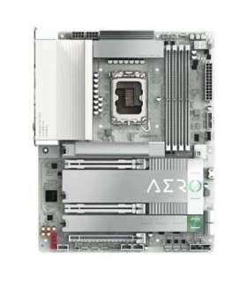 Gigabyte Z890 AERO G, ATX, LGA1851, Intel® Core™ Ultra, 4x DDR5, 2.5 Gbe x2, Wi-Fi 7, USB4, White