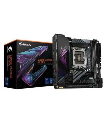 Gigabyte Z890I AORUS ULTRA, Mini-ITX, LGA1851, Intel® Core™ Ultra, 2x DDR5, 2.5 Gbe, Wi-Fi 7