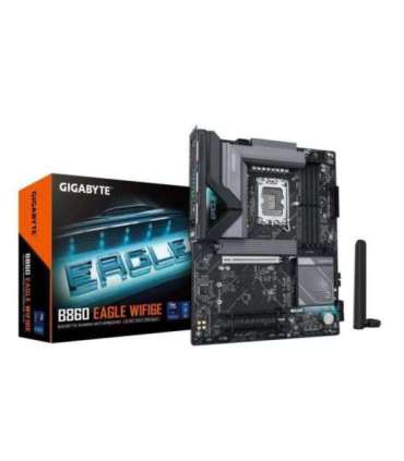Gigabyte B860 EAGLE WIFI6E, ATX, LGA1851, Intel B860, 4x DDR5, 2.5 GbE, Wi-Fi 6E, BT 5.3, USB type-C