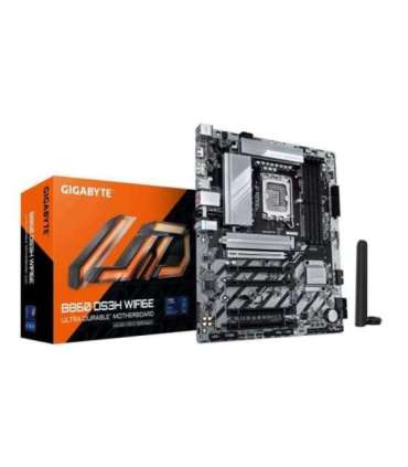 Gigabyte B860 DS3H WIFI6E, ATX, LGA1851, Intel B860, 4x DDR5, 2.5 Gbe, Wi-Fi 6E, BT 5.3, USB Type-C