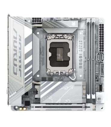 Gigabyte B860I AORUS PRO ICE, Mini-ITX, LGA1851, Intel B860, 2x DDR5 9200 O.C, 2.5 Gbe, Wi-Fi 7, BT5