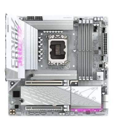 Gigabyte B860M A ELT WF6E ICE AORUS ELITE WIFI6 ICE, mATX, LGA1851, Intel B860, 4xDDR5, Wi-Fi 6E