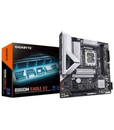 Gigabyte B860M EAGLE V2, mATX, Intel LGA1851, B860, 2x DDR5, 2.5GbE, USB Type-C 3.2 Gen 1