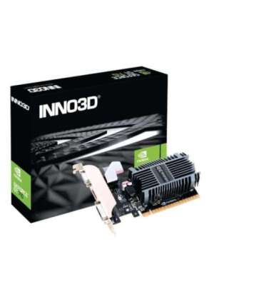 INNO3D N710-1SDV-E3BX GeForce GT710, 2GB SDDR3, 64-bit, 954, 1600,DVI+VGA+HDMI