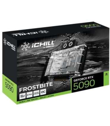 INNO3D C50903-32D7X-1759FB GEFORCE RTX 5090 ICHILL FROSTBITE, ATX, 32GB, GDDR7, 512-bit, 1792 GB/s