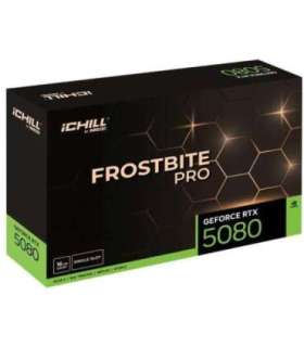 INNO3D C50803-16D7X-1760FBP GeForce RTX 5080 iChill FROSTBITE PRO, 16GB, GDDR7, 256-bit, 30Gbps