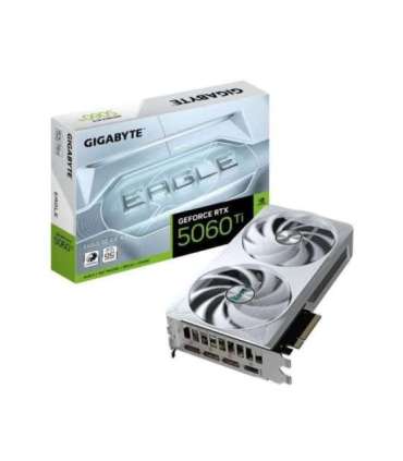 Gigabyte GV-N506TEAGLEOC ICE-16GD GeForce RTX 5060 Ti EAGLE OC ICE 16G Graphics Card - 16GB GDDR7, 1