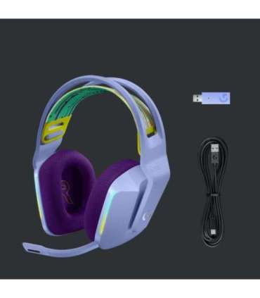 HEADSET GAMING G733 WRL/LILAC 981-000890 LOGITECH