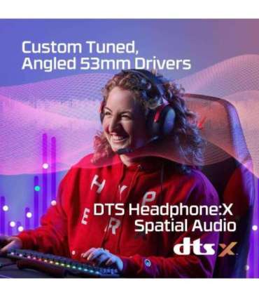 HEADSET HYPERX CLOUD III/BLACK/RED 727A9AA HYPERX