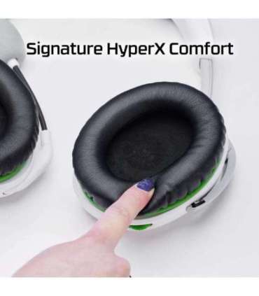 HEADSET HYPERX CLOUDX STINGER2/WHITE/GREEN 75X28AA HYPERX