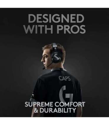 HEADSET GAMING G PRO X WRL/BLACK 981-000907 LOGITECH