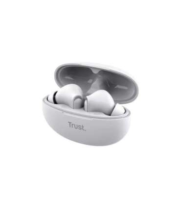 HEADSET EARBUDS YAVI BT ENC/WHITE 25172 TRUST