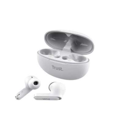 HEADSET EARBUDS YAVI BT ENC/WHITE 25172 TRUST
