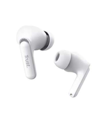 HEADSET EARBUDS YAVI BT ENC/WHITE 25172 TRUST