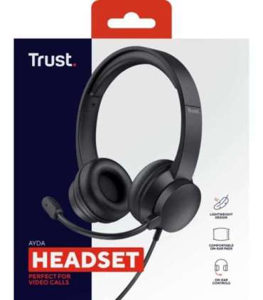 HEADSET AYDA PC 3.5MM/25087 TRUST