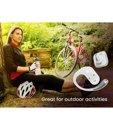 HEADSET BLUETOOTH OPEN EAR/TWS WHITE OWS-01-W GEMBIRD