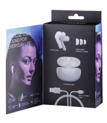 HEADSET BUDS T302A/WHITE 3720302 INTENSO