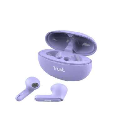 HEADSET EARPHONES YAVI BT ENC/PURPLE 25299 TRUST