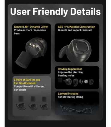 HEADSET BLUETOOTH/NE20 CLASSIC BLACK NITECORE