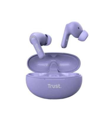 HEADSET EARBUDS YAVI BT ENC/PURPLE 25297 TRUST